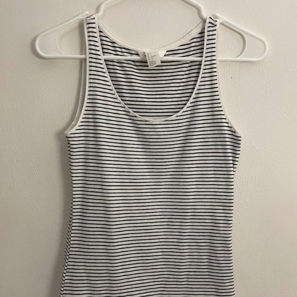 Classic Striped Tank Top by H&M - Size Small - For a good cause!